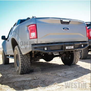 Westin Automotive Bumper Outlaw 1-Piece Design Steel Black - 5881075-4