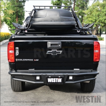Westin Automotive Bumper Outlaw 1-Piece Design Steel Black - 5881075-8