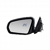 K-Source Exterior Mirror Power OEM Black Single - 60612C