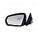 K-Source Exterior Mirror Power OEM Black Single - 60612C