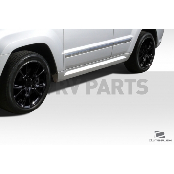 Extreme Dimensions Side Skirt - Primered Fiberglass Reinforced Plastic Black Set of 2 - 109588-1