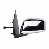 K-Source Exterior Mirror Electric OEM Silver Single - 68034N