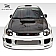 Extreme Dimensions Ground Effects Kit - Primered Fiberglass Reinforced Plastics 4-Piece - 110996