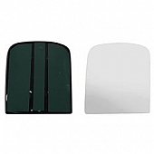 Xtune Exterior Mirror Glass Rectangular Manual Single - 9934070