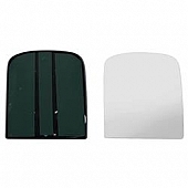 Xtune Exterior Mirror Glass Rectangular Manual Single - 9934094