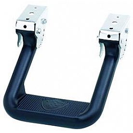 Carr Truck Step Black Matte Textured Powder Coated Aluminum - 107441