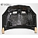 Extreme Dimensions Hood - Gloss Carbon Fiber Black - 102622