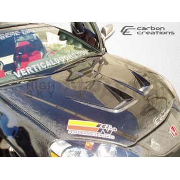 Extreme Dimensions Hood - Gloss Carbon Fiber Black - 102622-8