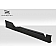 Extreme Dimensions Side Skirt - Primered Fiberglass Reinforced Plastic Black Set of 2 - 109297