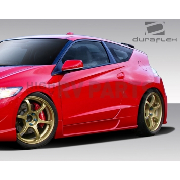 Extreme Dimensions Side Skirt - Primered Fiberglass Reinforced Plastic Black Set of 2 - 109297-4