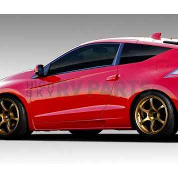 Extreme Dimensions Side Skirt - Primered Fiberglass Reinforced Plastic Black Set of 2 - 109297-5
