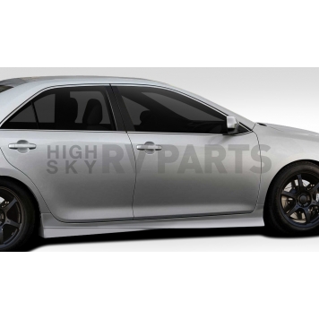 Extreme Dimensions Side Skirt - Primered Fiberglass Reinforced Plastic Black Set of 2 - 109341-4