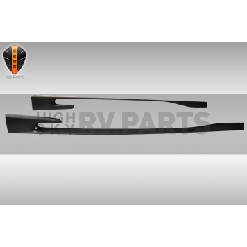 Extreme Dimensions Side Skirt - Primered Fiberglass Reinforced Plastic Black Set of 2 - 109346-3