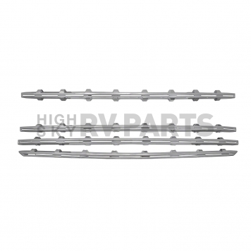 Coast To Coast Grille Insert - Chrome Plated ABS Plastic - GI157