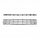 Coast To Coast Grille Insert - Chrome Plated ABS Plastic - GI157