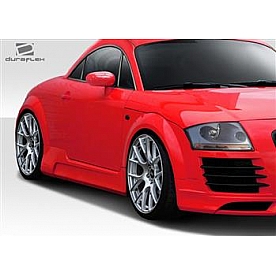 Extreme Dimensions Side Skirt - Fiberglass Reinforced Plastic Black Set of 2 - 112883
