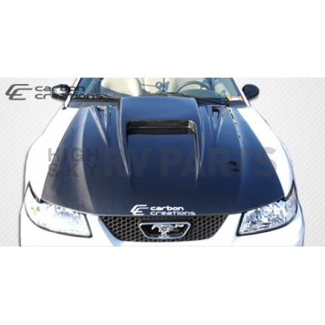Extreme Dimensions Hood - Gloss Carbon Fiber Black - 102722-6
