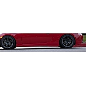 Street Scene Side Skirt - Bare Urethane Black Set of 4 - 95070307