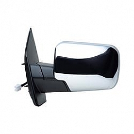 K-Source Exterior Mirror Electric OEM Silver Single - 68042N