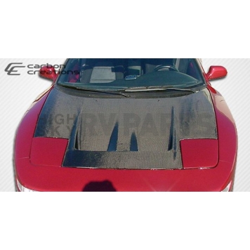 Extreme Dimensions Hood - Gloss Carbon Fiber Black - 103005-1