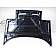Extreme Dimensions Hood - Gloss Carbon Fiber Black - 103005