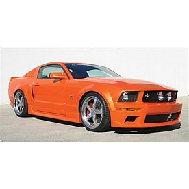 Street Scene Side Skirt - Bare Urethane Black Set of 4 - 95070742