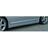 Street Scene Side Skirt - Bare Urethane Black Set of 2 - 95070753