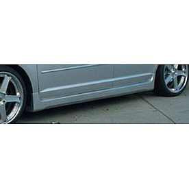 Street Scene Side Skirt - Bare Urethane Black Set of 2 - 95070753