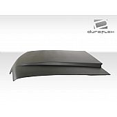 Extreme Dimensions Hood - Primered Fiberglass Black - 103014