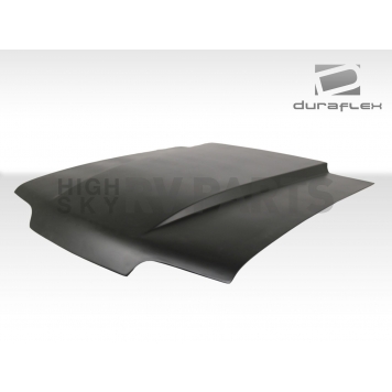 Extreme Dimensions Hood - Primered Fiberglass Black - 103014-2