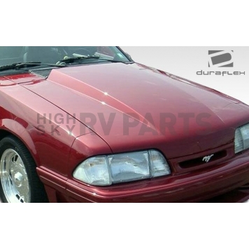 Extreme Dimensions Hood - Primered Fiberglass Black - 103014-3