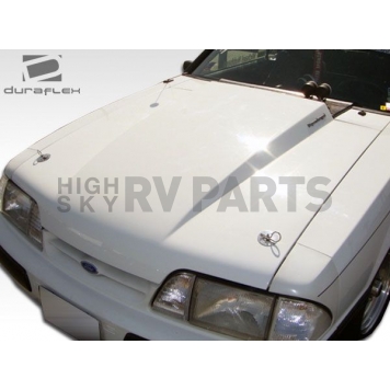 Extreme Dimensions Hood - Primered Fiberglass Black - 103014-6