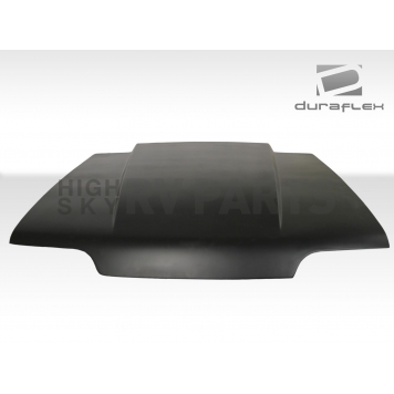 Extreme Dimensions Hood - Primered Fiberglass Black - 103014-7