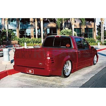Street Scene Side Skirt - Bare Urethane Black Set of 6 - 95070813-1