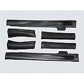Street Scene Side Skirt - Bare Urethane Black Set of 6 - 95070819