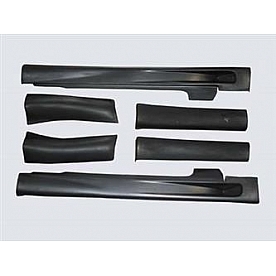 Street Scene Side Skirt - Bare Urethane Black Set of 6 - 95070819