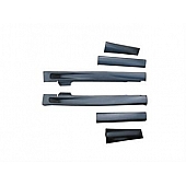 Street Scene Side Skirt - Bare Urethane Black Set of 6 - 95070822
