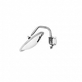 Velvac Exterior Mirror Round White ABS Plastic - 716900