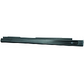 Street Scene Side Skirt - Bare Urethane Black Set of 2 - 95070823