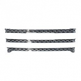 Coast To Coast Grille Insert - Chrome Plated Plastic - GI173