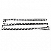Coast To Coast Grille Insert - Black Gloss Plastic - GI173BLK