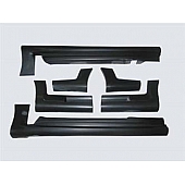 Street Scene Side Skirt - Bare Urethane Black Set of 6 - 95070840