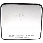 Help! By Dorman Exterior Mirror Glass Rectangular Power Single - 56299