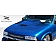 Extreme Dimensions Hood - Primered Fiberglass Black - 103018