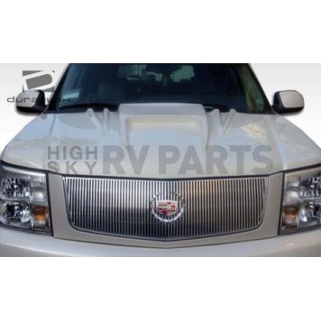Extreme Dimensions Hood - Primered Fiberglass Black - 102432-2