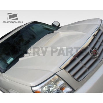 Extreme Dimensions Hood - Primered Fiberglass Black - 102432-3