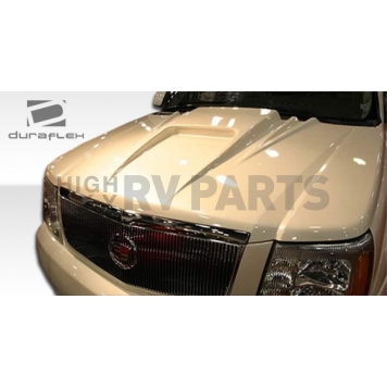 Extreme Dimensions Hood - Primered Fiberglass Black - 102432-8