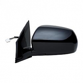 K-Source Exterior Mirror Electric OEM Black Single - 68058N