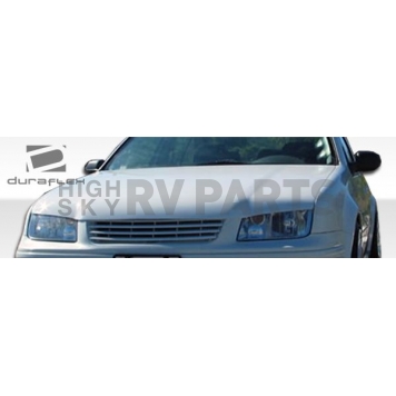 Extreme Dimensions Hood - Primered Fiberglass Black - 102186-2