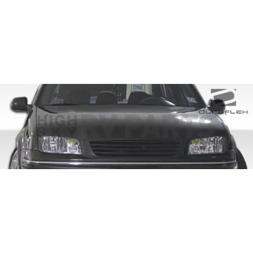 Extreme Dimensions Hood - Primered Fiberglass Black - 102186-5